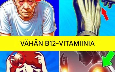 9 piilotettua merkkiä siitä, että kehosi tarvitsee enemmän B12-vitamiinia