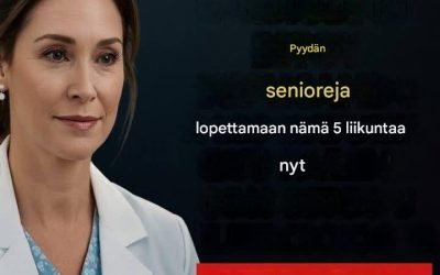 5 liikuntaa, jotka voivat vahingoittaa sinua vanhuudessa