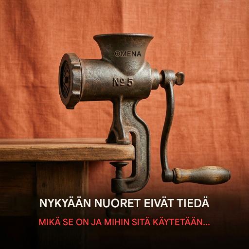 Osaatko arvata, mitä nämä vintage-esineet ovat?