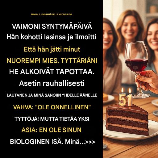 Tyttäreni taputtivat, kun vaimoni jätti minut, mutta paljastin heille totuuden: en ole heidän oikea isänsä.