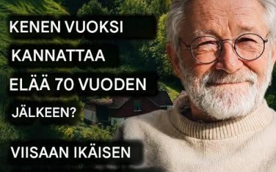 Kuka pidentää elämääsi yli 70 vuoden ja kuka lyhentää sitä hiljaa?