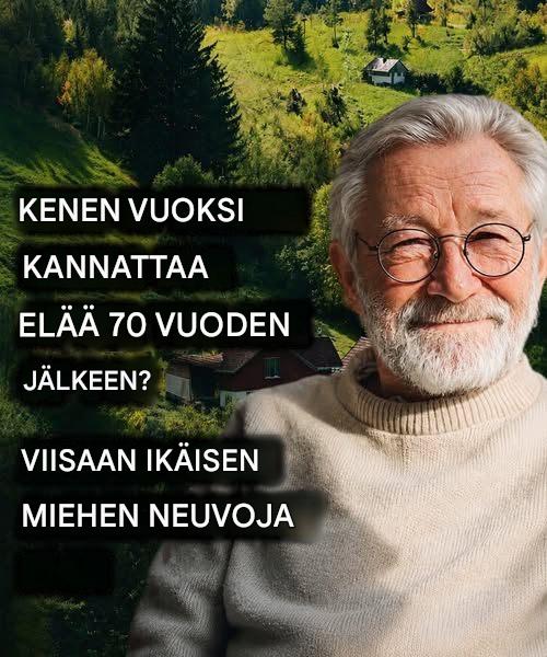 Kuka pidentää elämääsi yli 70 vuoden ja kuka lyhentää sitä hiljaa?