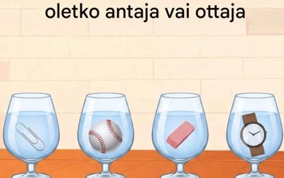 Kummassa lasissa on enemmän vettä: Vastauksesi paljastaa, oletko antaja vai ottaja