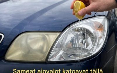 Kodin salaisuus himmeiden ajovalojen kiillon palauttamiseen ilman suurempia kustannuksia