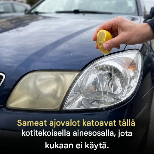 Kodin salaisuus himmeiden ajovalojen kiillon palauttamiseen ilman suurempia kustannuksia