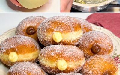 Täytetyt bombolonit – kuohkeaa italialaista herkkua