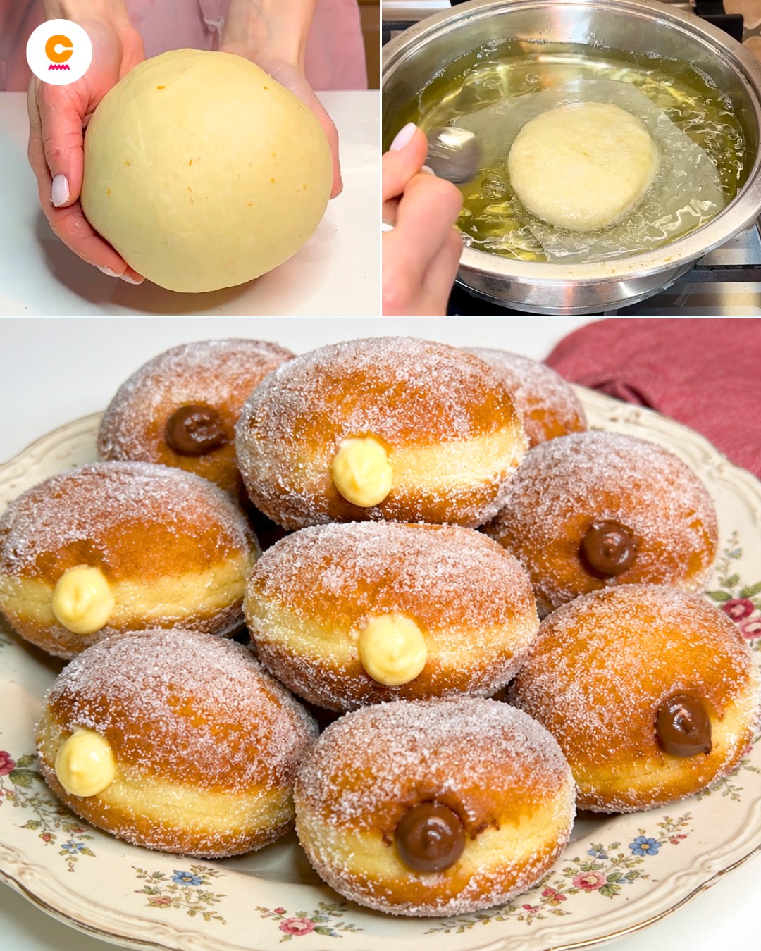 Täytetyt bombolonit – kuohkeaa italialaista herkkua