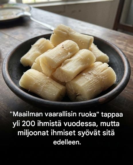 Vaikka sitä pidetään “maailman tappavimpana ruokana”, 500 miljoonaa ihmistä kuluttaa sitä edelleen ja se vaatii yli 200 uhria vuosittain.