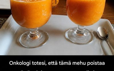 Onkologi totesi, että tämä mehu poistaa syöpäsoluja, parantaa gastriittia, diabetesta ja maksasairautta.