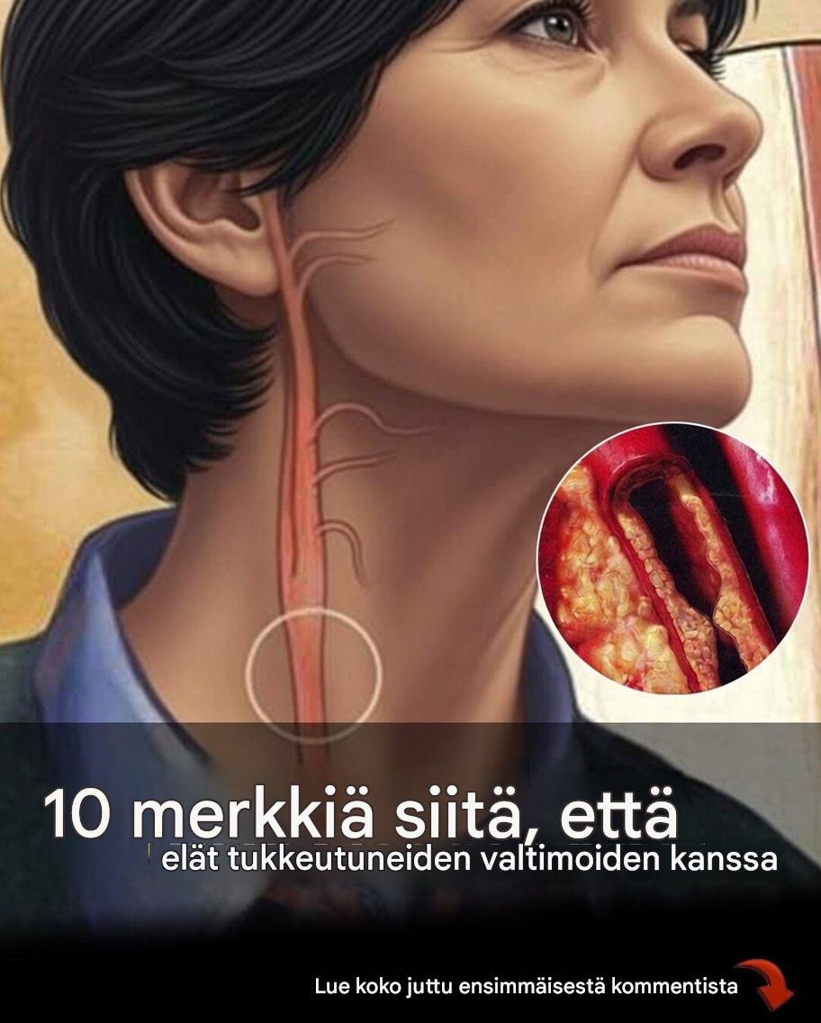 10 merkkiä tukkeutuneista valtimoista, joita ei kannata jättää huomiotta