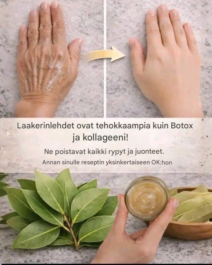 Laakerinlehdet ihonhoitoon