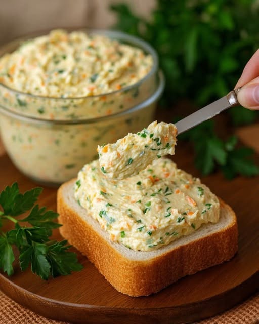 Tartinade Crémeuse au Poulet et aux Carottes
