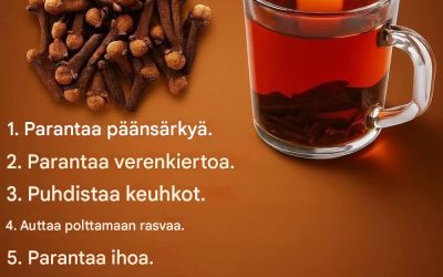 Muinainen salaisuus maustehyllystäsi: 18 todistettua tapaa, joilla neilikkatee muuttaa terveytesi, aineenvaihduntasi ja pitkäikäisyytesi
