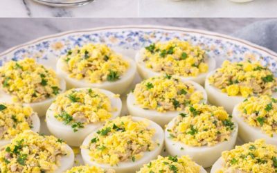 Uova mimosa – Täytetyt munat italialaiseen tapaan