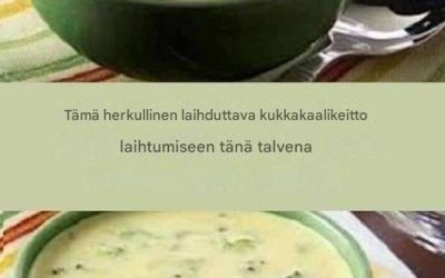 Rasvaa polttava keitto – terveellinen tapa tukea painonhallintaa