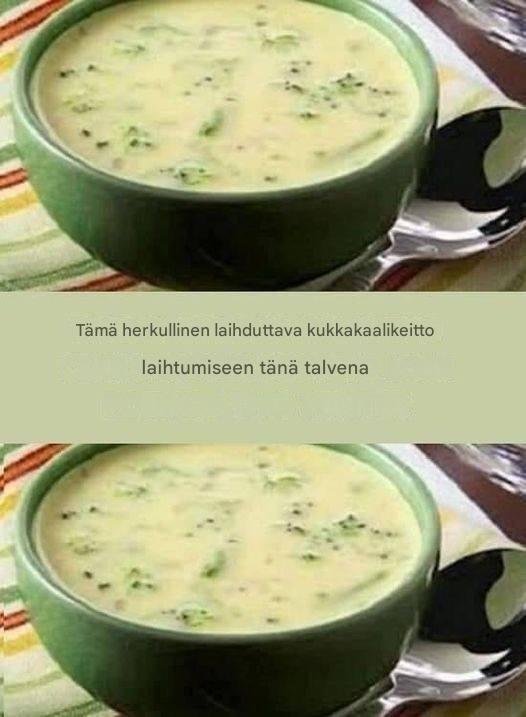 Rasvaa polttava keitto – terveellinen tapa tukea painonhallintaa