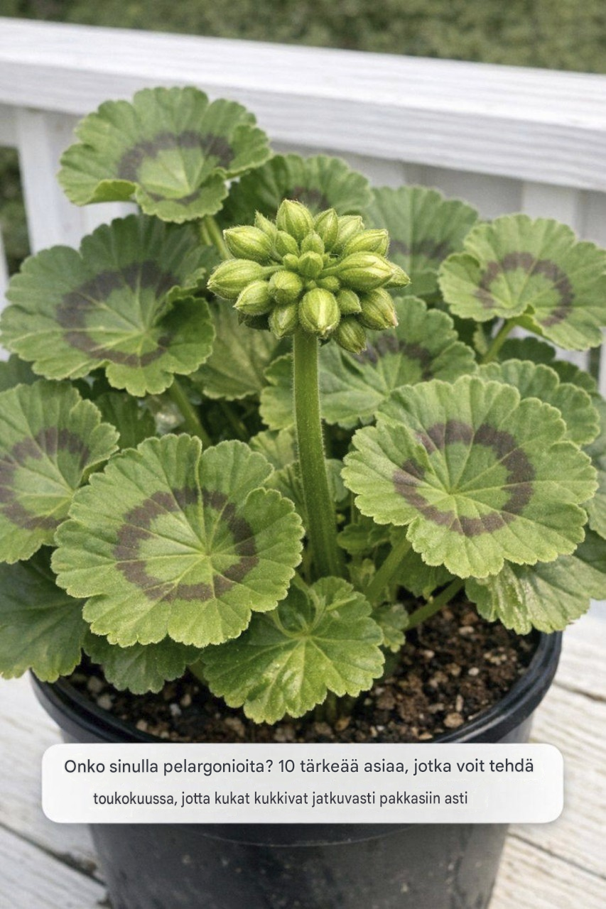 Onko sinulla pelargonioita? 10 tärkeää asiaa, jotka sinun on tehtävä…