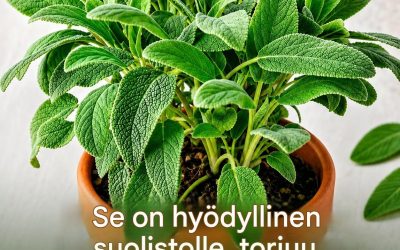 Salvia ruoanlaitossa ja hyvinvoinnissa: aromaattinen aarre, jolla on rauhoittavia ominaisuuksia