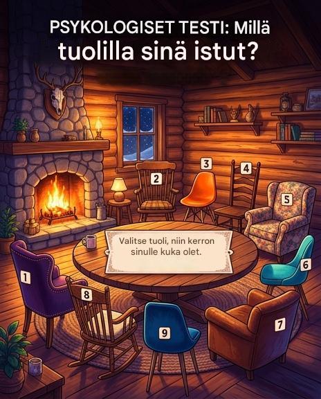 Kävelet lämpimään huoneeseen, keskellä on suuri pöytä, yhdeksän tyhjää tuolia ja vain yksi henkilö istuu siellä. Paljon ajattelematta valitset istumapaikkasi. Yksinkertainen, automaattinen, lähes merkityksetön ele… ja silti tämä valinta voi paljastaa paljon persoonallisuudestasi. Vaistomaiset päätöksemme paljastavat usein paljon enemmän kuin tajuammekaan, erityisesti suhteistamme muihin, tilasta, mukavuudesta ja jopa itsetunnosta.  Miksi pöydässä istumapaikkamme ei ole koskaan todella satunnainen  Usein ajattelemme, että valitsemme istumapaikkamme sattumanvaraisesti, mutta todellisuudessa aivomme tekevät tämän päätöksen muutamassa sekunnissa persoonallisuutemme, mielialamme ja suhteemme muihin perusteella. Jotkut ihmiset luonnostaan ​​vetävät toisiaan puoleensa, toiset haluavat pitää etäisyyttä, kun taas toiset valitsevat strategisen paikan kaikkien tarkkailuun.