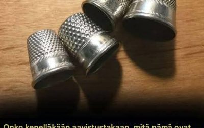 Mitä nämä salaperäiset metalliesineet ovat?
