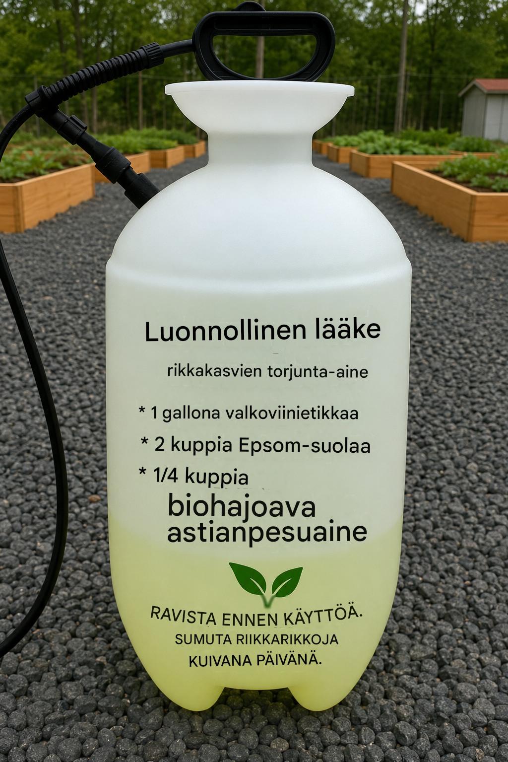 Kotihoito rikkaruohoille – yksinkertainen ja tehokas luonnollinen ratkaisu