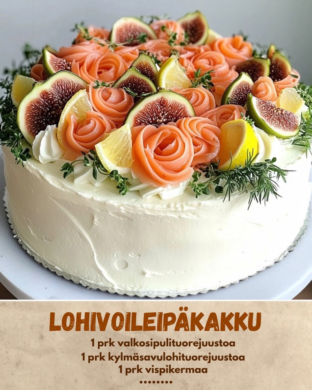 Lohivoileipäkakku – Herkullinen klassikko juhliin ja brunssille