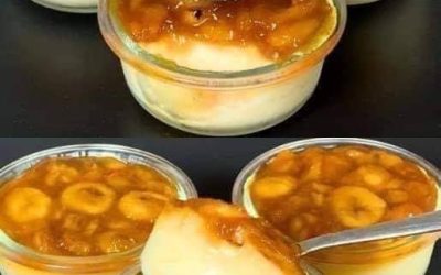 Banana Foster Pudding – Kermainen banaani-karamellijälkiruoka