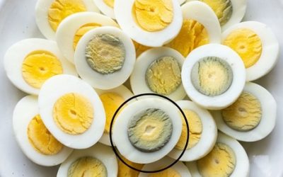 Mitä munien ympärillä oleva vihreä ympyrä tarkoittaa?