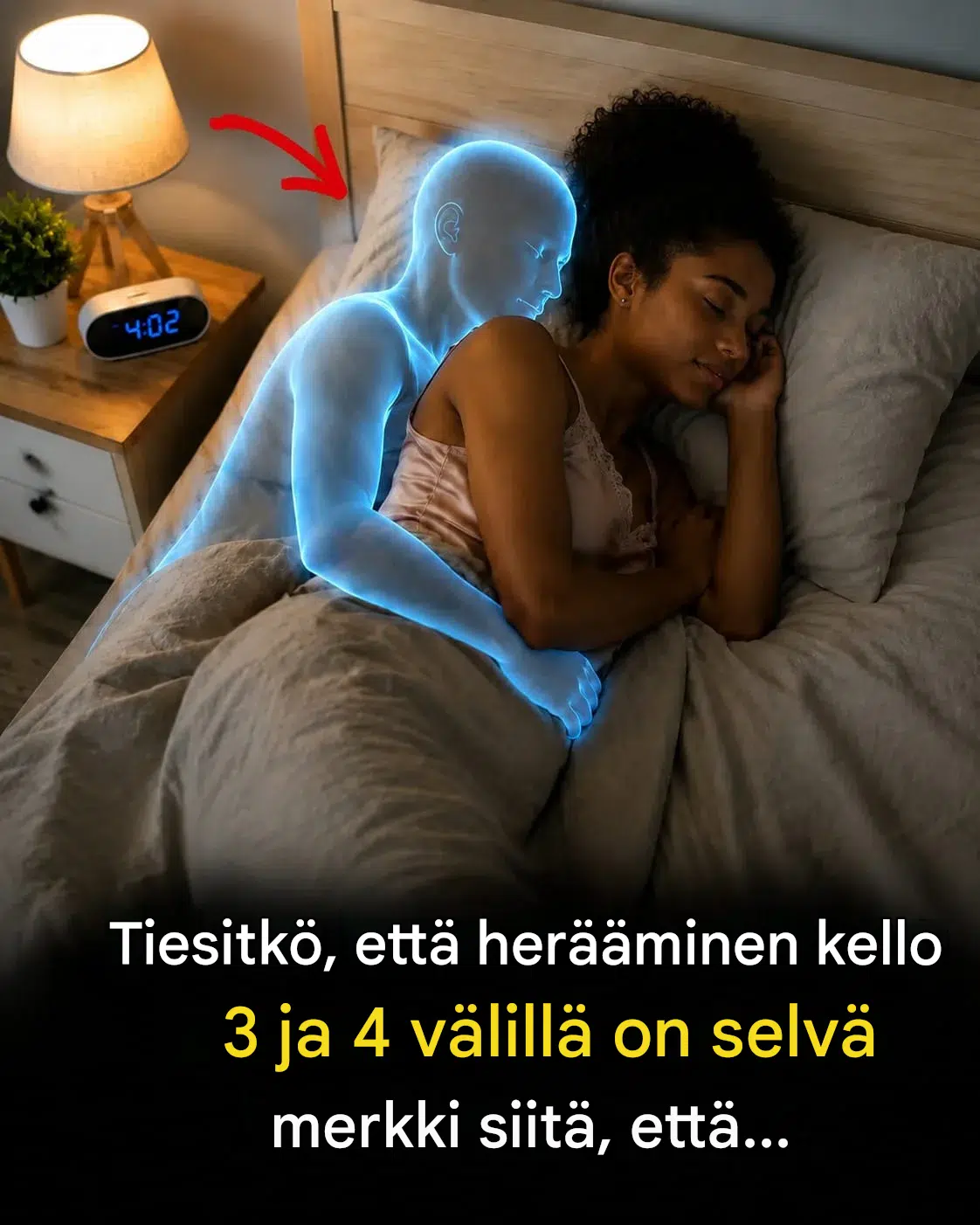Tiesitkö, että herääminen kello 3 tai 4 aamulla on selvä merkki…