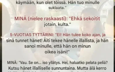Tyttäreni odottamaton kysymys muutti isänpäiväsuunnitelmamme!
